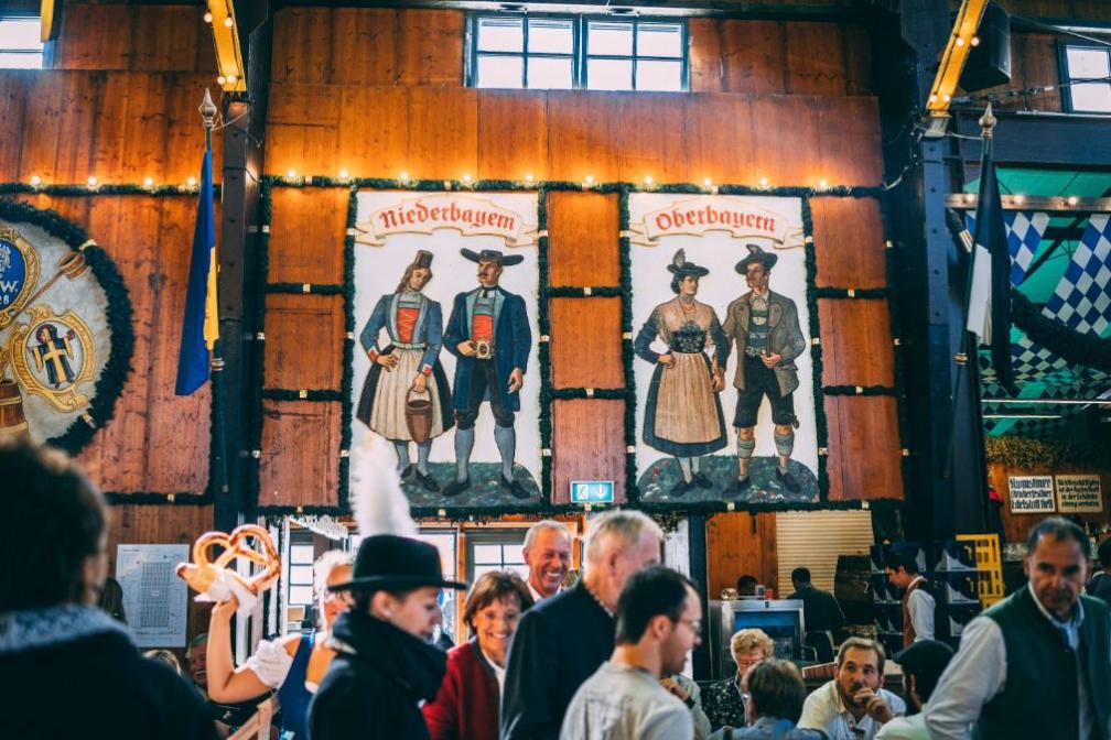Innenbereich der Augustiner Festhalle