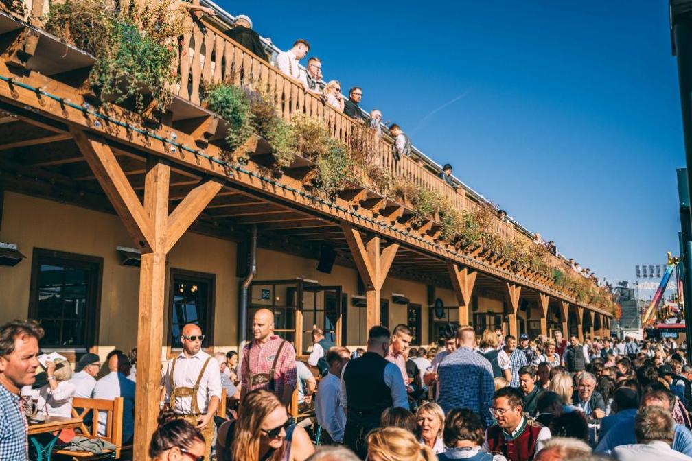 Der Biergarten der Ochsenbraterei