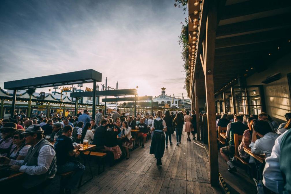 Der Biergarten der Ochsenbraterei