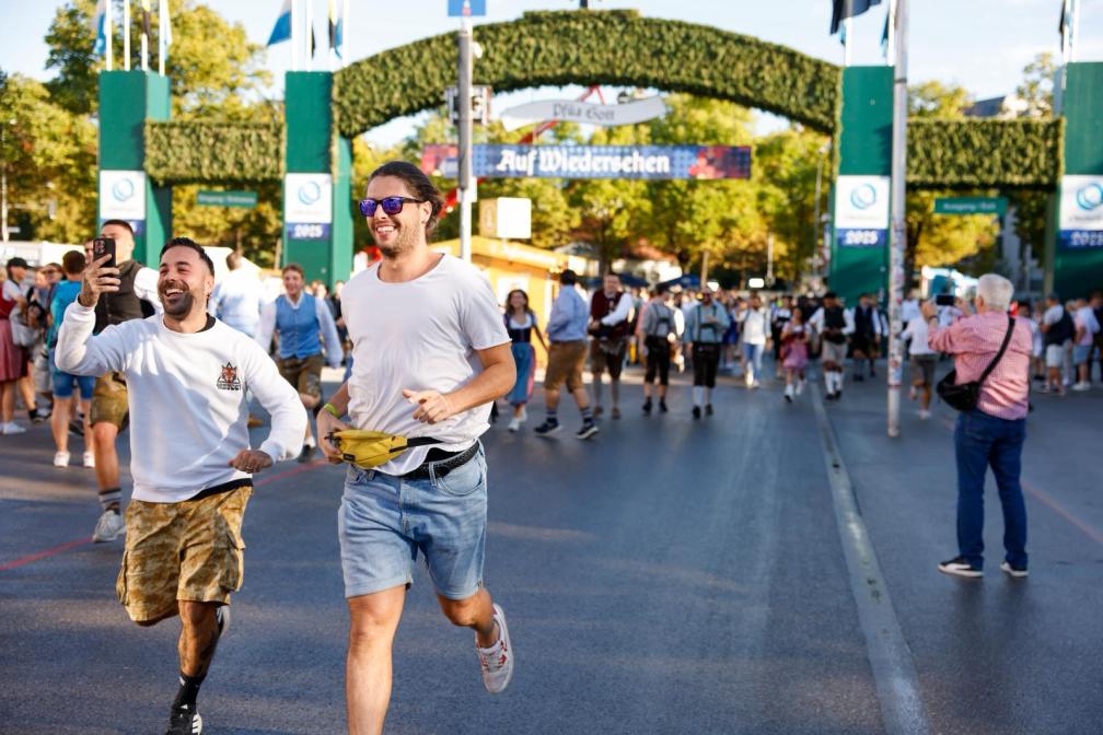 Der "Run" auf die Wiesn lief ohne größere Vorkommnisse.
