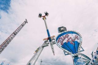 Flip Fly in Action Ansicht des Flip Fly während der Fahrt
