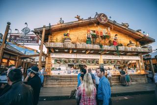 Der Goldene Hahn auf dem Münchner Oktoberfest