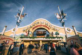 Die Ochsenbraterei auf dem Münchner Oktoberfest