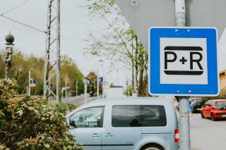 P+R Parkplatz in München P+R Parkplatz in München