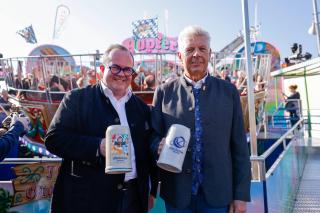 OB Dieter Reiter und Wiesn-Chef Clemens Baumgärtner.
