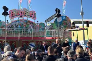Das Hupferl auf dem Oktoberfest