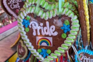 Herzerl mit der Aufschrift "Pride" Herzerl mit der Aufschrift "Pride"
