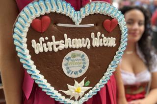 Lebkuchenherz zur WirtshausWiesn Lebkuchenherz zur WirtshausWiesn