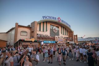 Die Pschorr Bräurosl auf dem Oktoberfest