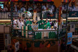 Der traditionelle Oktoberfest-Gottesdienst.