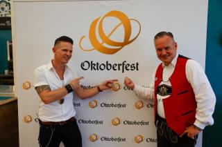 Fenzl und Wiesnchef Dr. Christian Scharpf