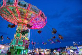 Wellenflug auf dem Oktoberfest