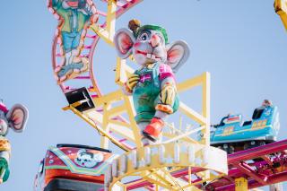Die Wilde Maus auf dem Oktoberfest