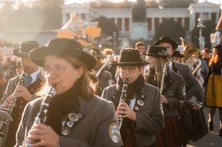 Musikanten auf der Theresienwiese