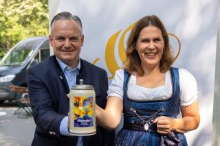 Dr. Christian Scharpf und Verena Dietl