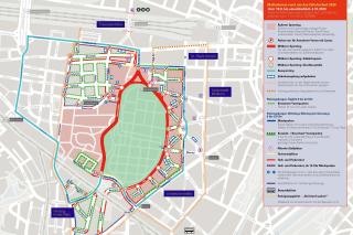 Sperrmaßnahmen rund um das Oktoberfest 2026