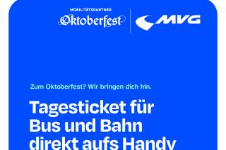 So wirbt die MVG für die neue Möglichkeit, HandyTickets bequem und ohne Registierung und App-Nutzung zu erwerben.