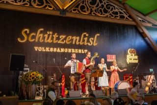 Das Volkssängerzelt auf der Oidn Wiesn