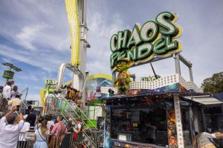 Das Chaos Pendel auf dem Oktoberfest