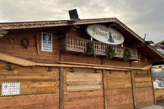 Bartels Flösserstadl zehn Tage vor dem Anstich
