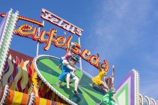 Teufelsrad auf dem Oktoberfest