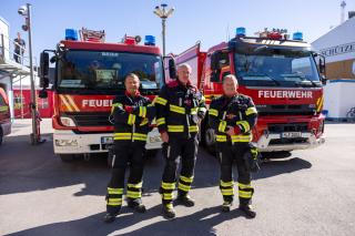 Feuerwehrler auf dem Oktoberfest
