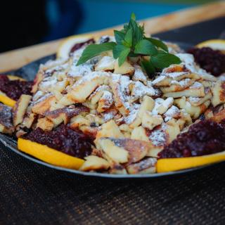 In der Ochsenbraterei gibt's Bio-Kaiserschmarrn.