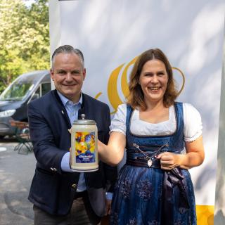 Dr. Christian Scharpf und Verena Dietl