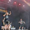 Ihren ersten Auftritt mit dem Gewinnersong absolvierten die Troglauer am 1. August auf der Hauptbühne der Brass Wiesn in Eching.